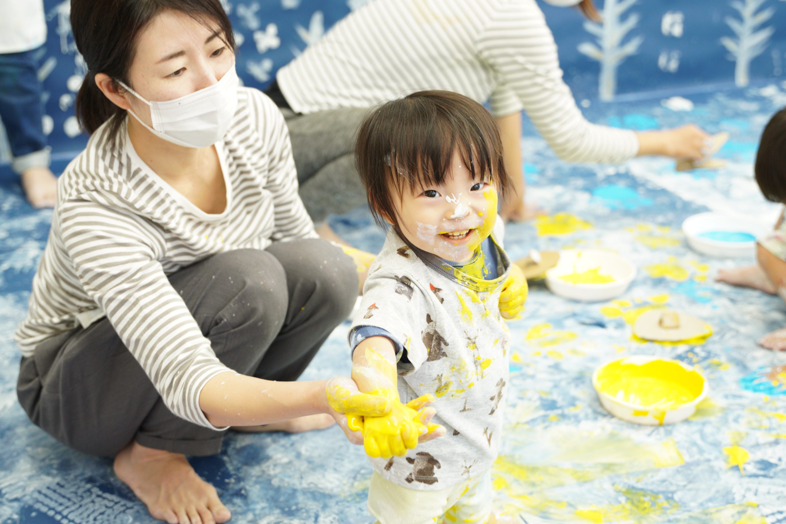 【さいたま市・JR浦和駅】0歳〜3歳ぐちゃぐちゃ遊び®の浦和親子教室・未来あそびラボで出来ること・目指すもの